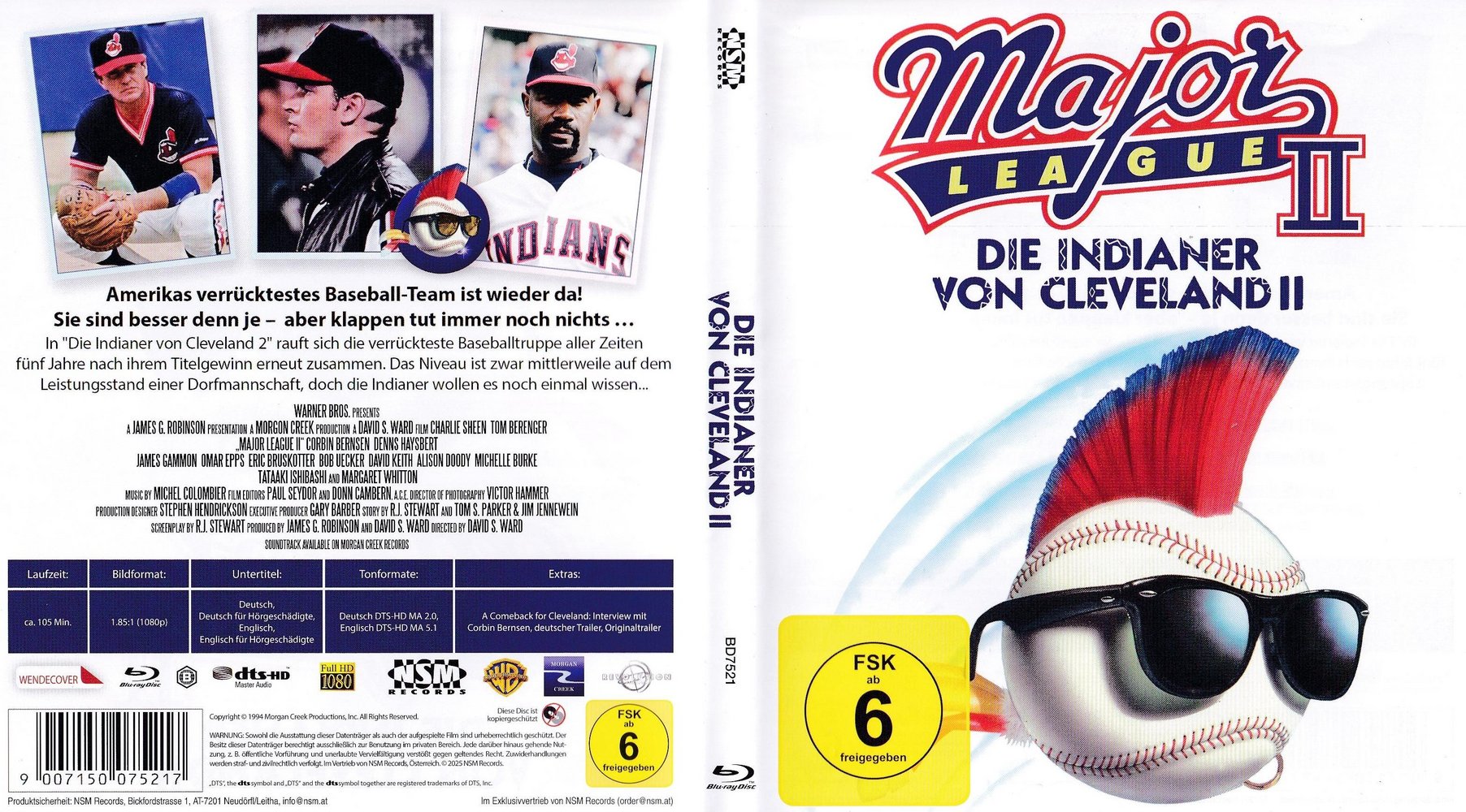 Die Indianer von Cleveland 2 - Blu-ray Full-Cover Die Indianer von Cleveland 2 - Blu-ray Full-Cover