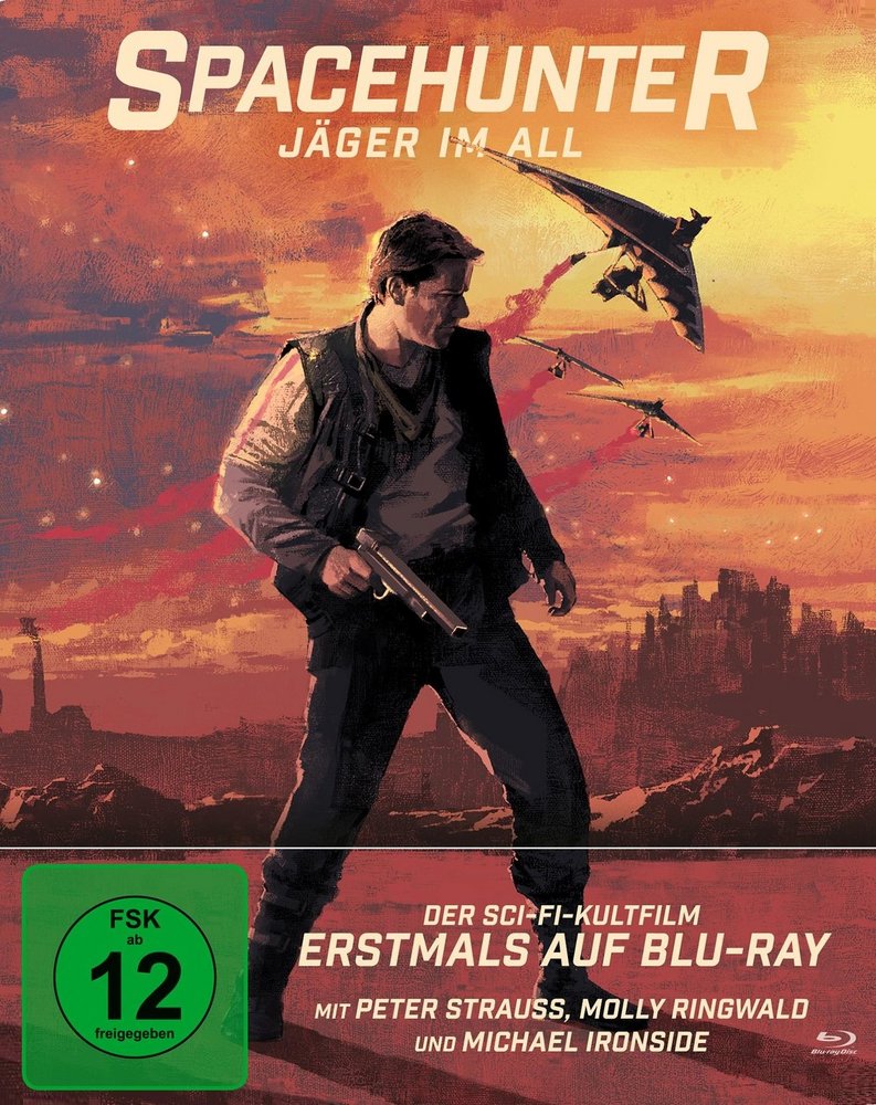 Spacehunter - Jäger im All - Blu-ray Front-Cover Spacehunter - Jäger im All - Blu-ray Front-Cover