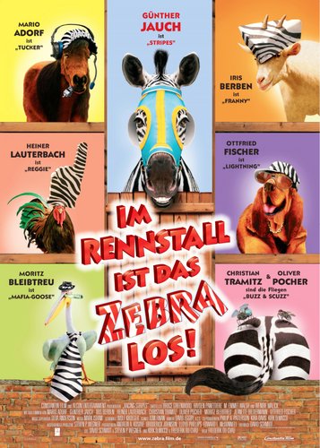 Stripes - Ein Zebra im Rennstall - Poster 1
