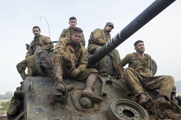 Die Besatzung des Sherman-Panzers © Sony Pictures