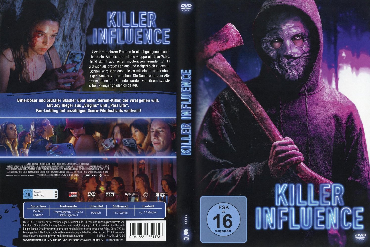 Killer Influence - DVD Full-Cover Killer Influence - DVD Full-Cover