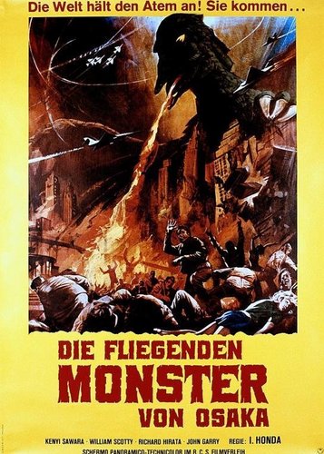 Rodan - Die fliegenden Monster von Osaka - Poster 1 Rodan - Die fliegenden Monster von Osaka - Poster 1