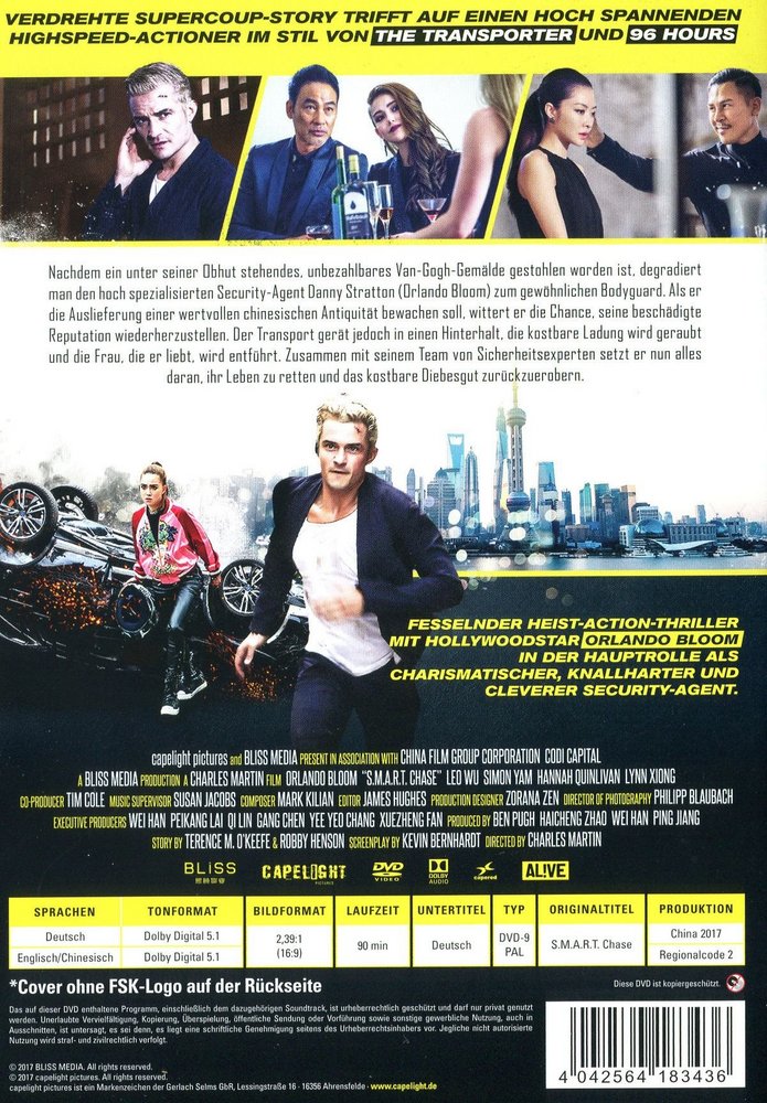 The Shanghai Job - DVD Back-Cover The Shanghai Job - DVD Back-Cover