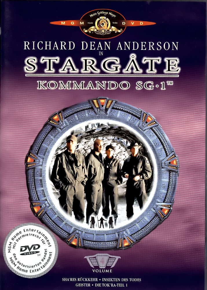 Stargate Kommando SG-1 - Volume 4 - DVD Front-Cover Stargate Kommando SG-1 - Volume 4 - DVD Front-Cover