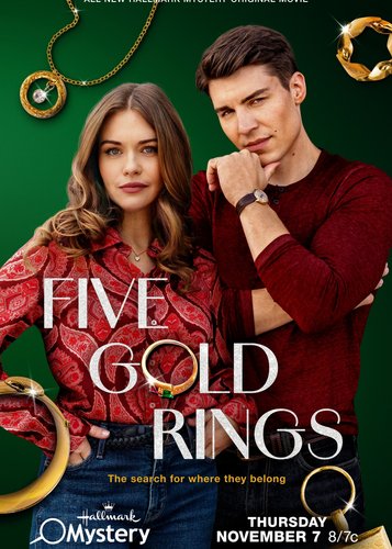 Five Gold Rings - Winter, Liebe und goldene Weihnachten - Poster 2 Five Gold Rings - Winter, Liebe und goldene Weihnachten - Poster 2