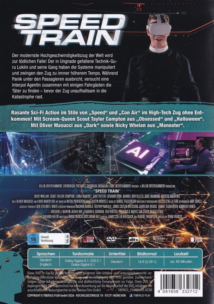Speed Train - DVD Back-Cover Speed Train - DVD Back-Cover