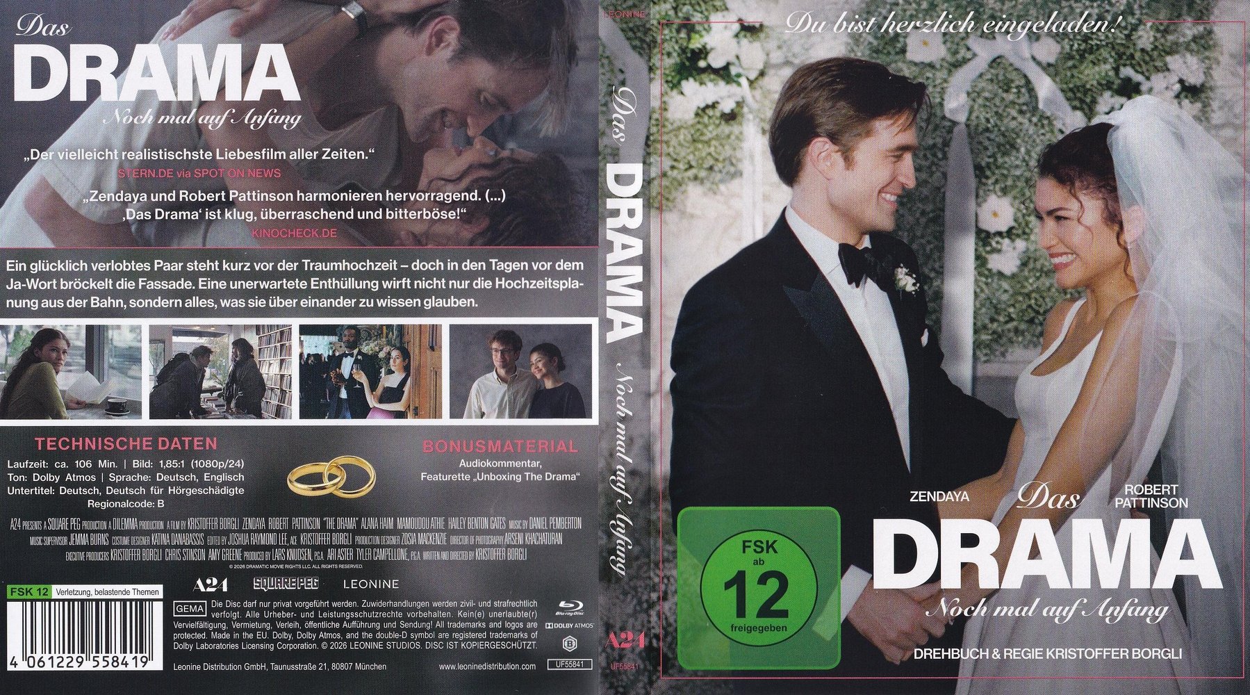 Das Drama - Noch mal auf Anfang - Blu-ray Full-Cover Das Drama - Noch mal auf Anfang - Blu-ray Full-Cover