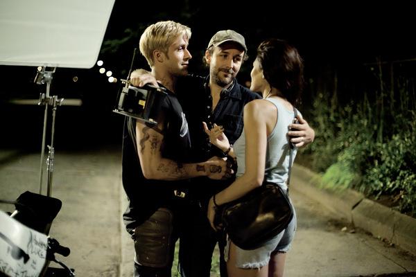Ryan Gosling, Derek Cianfrance und Eva Mendes