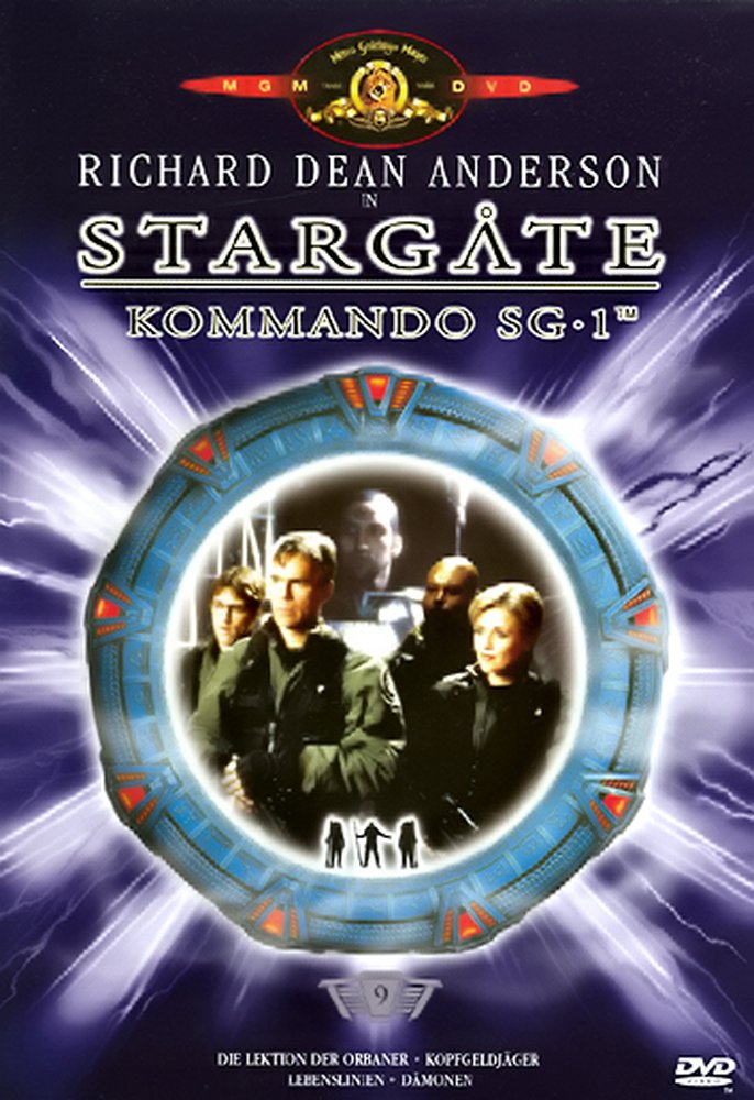 Stargate Kommando SG-1 - Volume 9 - DVD Front-Cover Stargate Kommando SG-1 - Volume 9 - DVD Front-Cover