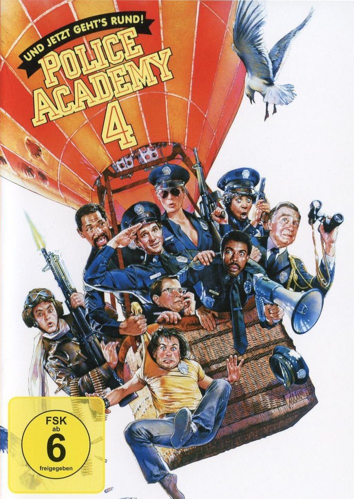 Police Academy 4 - Und jetzt geht's rund - DVD Front-Cover Police Academy 4 - Und jetzt geht's rund - DVD Front-Cover