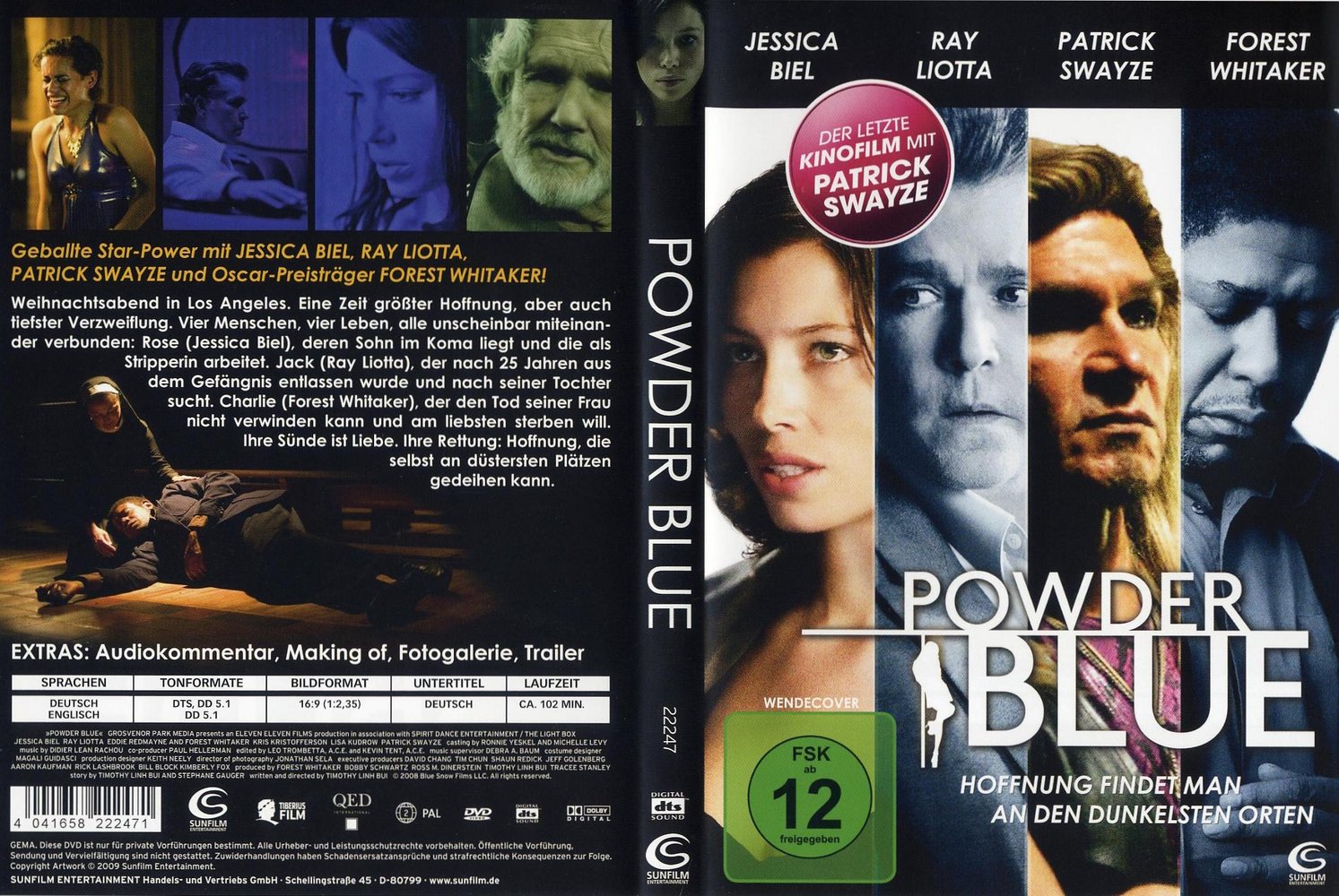 Powder Blue - Am Ende bleibt Liebe - DVD Full-Cover Powder Blue - Am Ende bleibt Liebe - DVD Full-Cover