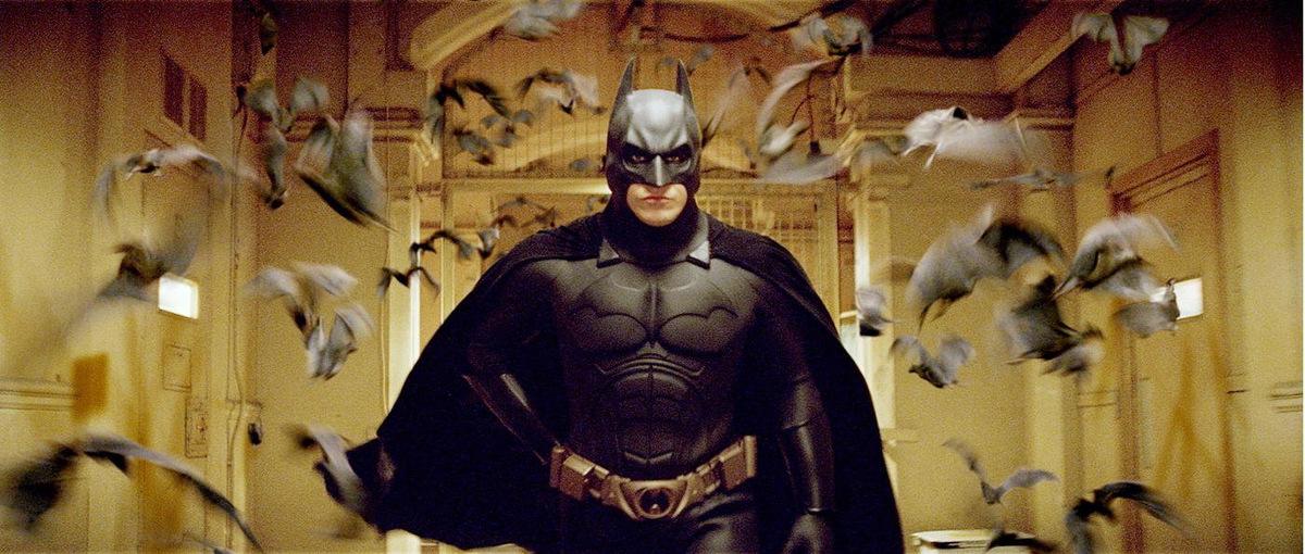 Christian Bale in 'Batman Begins' © Warner Home Video 2005