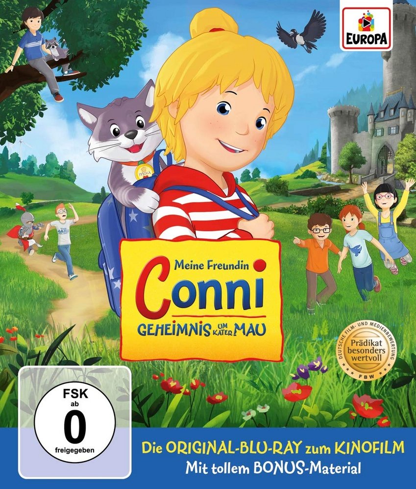 Meine Freundin Conni - Geheimnis um Kater Mau - Blu-ray Front-Cover Meine Freundin Conni - Geheimnis um Kater Mau - Blu-ray Front-Cover