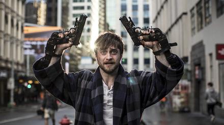 Daniel Radcliffe in 'Guns Akimbo' (2019) © Universum Film