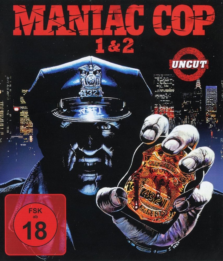 Maniac Cop - 4K UHD Front Cover Maniac Cop - 4K UHD Front Cover