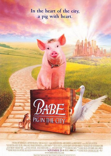 Schweinchen Babe in der großen Stadt - Poster 3