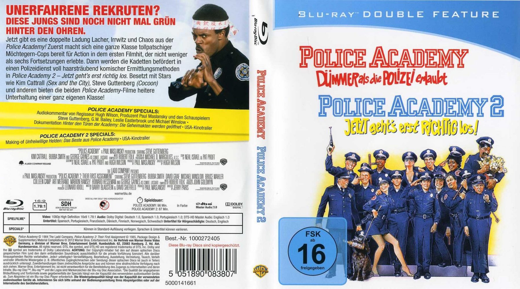 Police Academy 2 - Jetzt geht’s erst richtig los - Blu-ray Full-Cover Police Academy 2 - Jetzt geht’s erst richtig los - Blu-ray Full-Cover