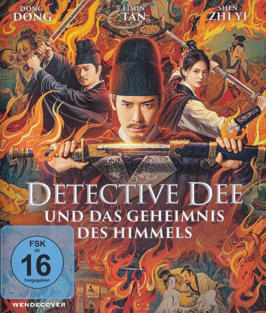 Detective Dee und das Geheimnis des Himmels - Blu-ray Front-Cover Detective Dee und das Geheimnis des Himmels - Blu-ray Front-Cover