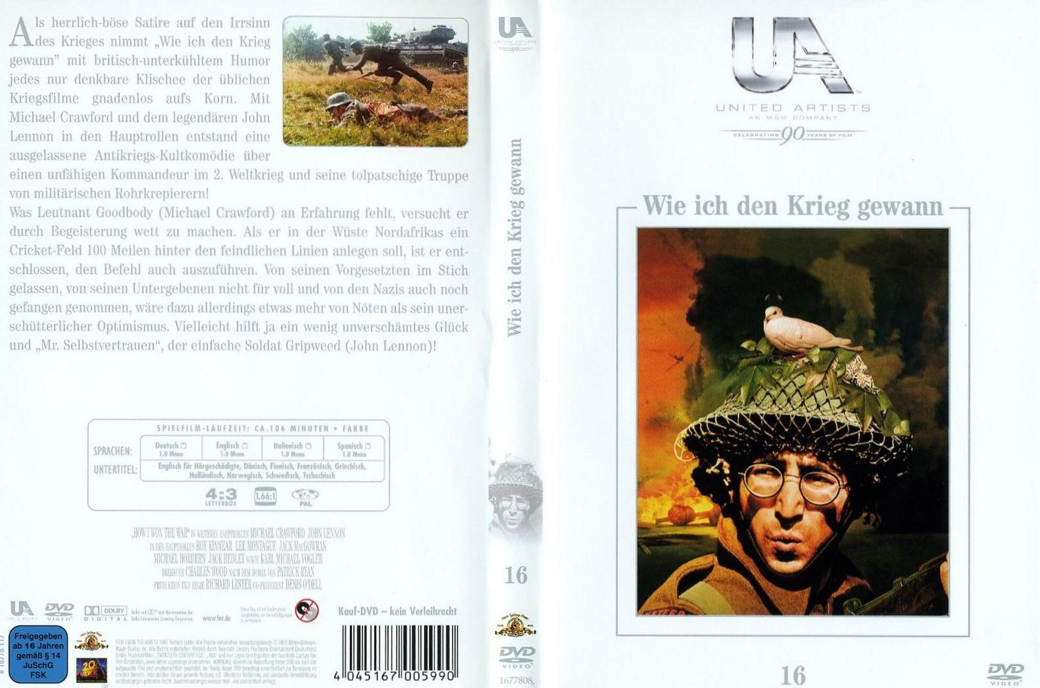 Wie ich den Krieg gewann - DVD Full-Cover Wie ich den Krieg gewann - DVD Full-Cover