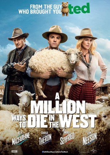 A Million Ways to Die in the West - Poster 1