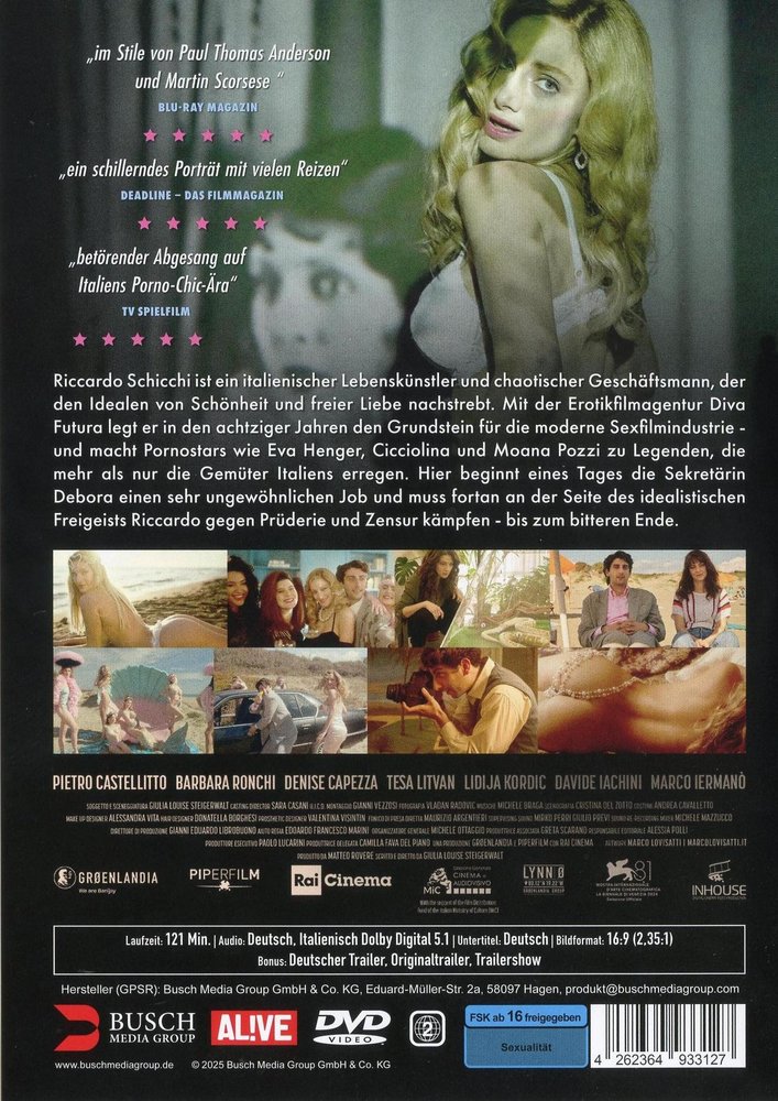 Diva Futura - DVD Back-Cover Diva Futura - DVD Back-Cover