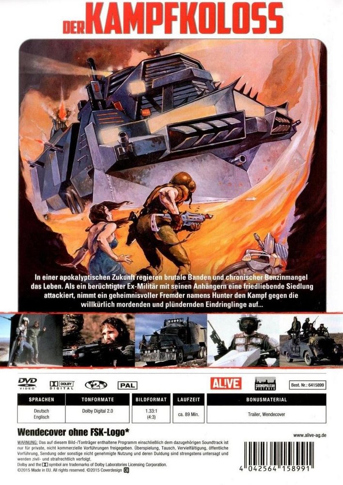 Battletruck - Der Kampfkoloss - DVD Back-Cover Battletruck - Der Kampfkoloss - DVD Back-Cover