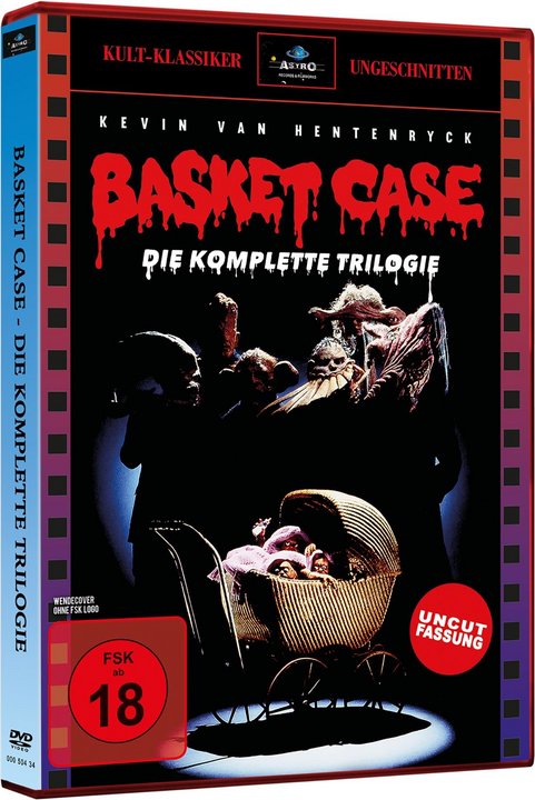 Basket Case 1-3 / 3 Filme auf 1 DVD / Rote DVD Box - Astro Design (DVD) Basket Case 1-3 / 3 Filme auf 1 DVD / Rote DVD Box - Astro Design (DVD)