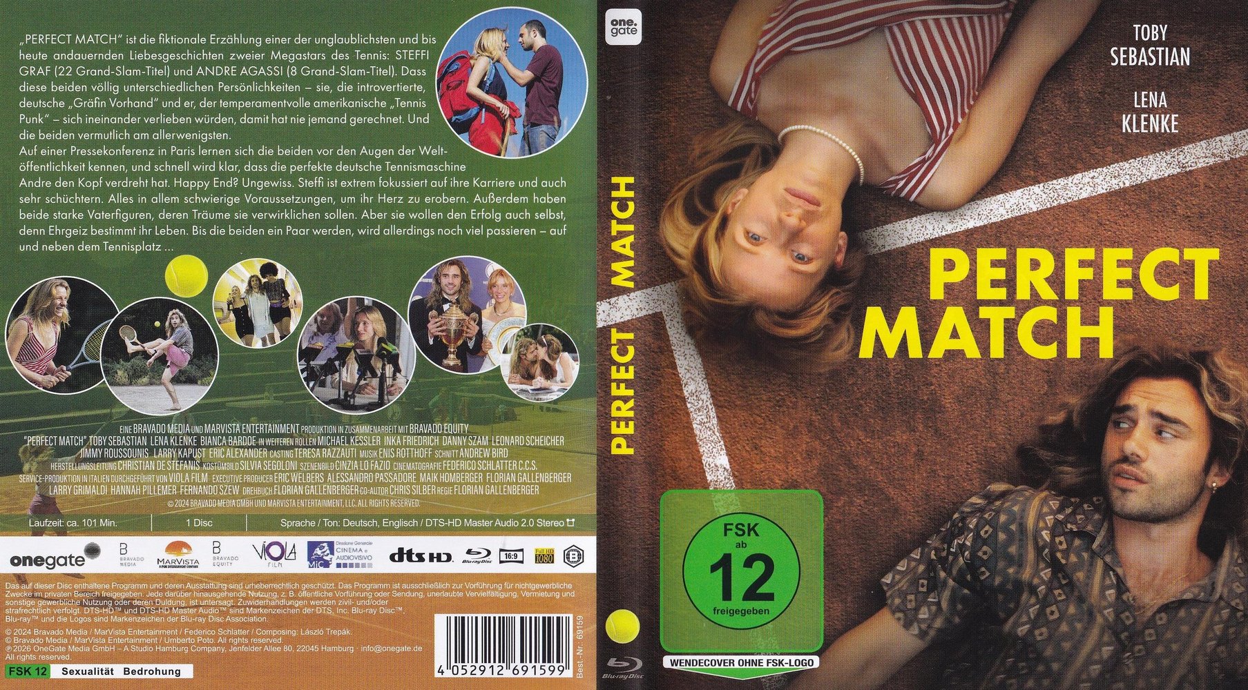 Perfect Match - Die Steffi & Andre Story - Blu-ray Full-Cover Perfect Match - Die Steffi & Andre Story - Blu-ray Full-Cover