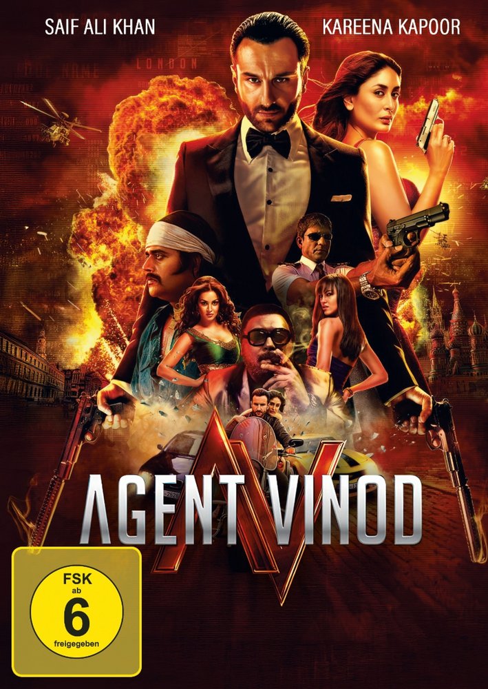 Agent Vinod - DVD Front-Cover Agent Vinod - DVD Front-Cover