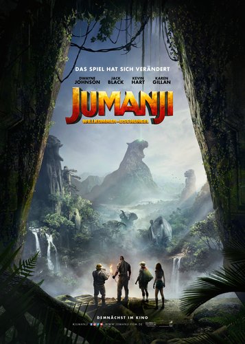 Jumanji - Willkommen im Dschungel - Poster 2
