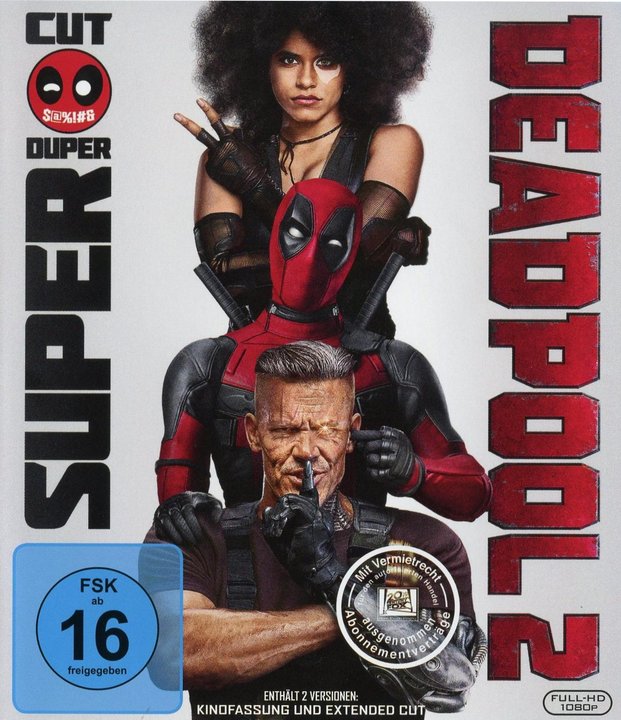 Deadpool 2 - Super Duper $@%!#& Cut (Blu-ray), gebraucht Deadpool 2 - Super Duper $@%!#& Cut (Blu-ray), gebraucht