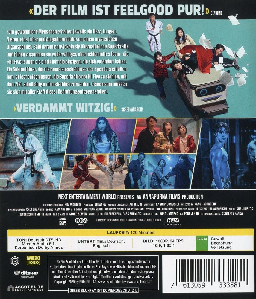 Hi-Five - Blu-ray Back-Cover Hi-Five - Blu-ray Back-Cover