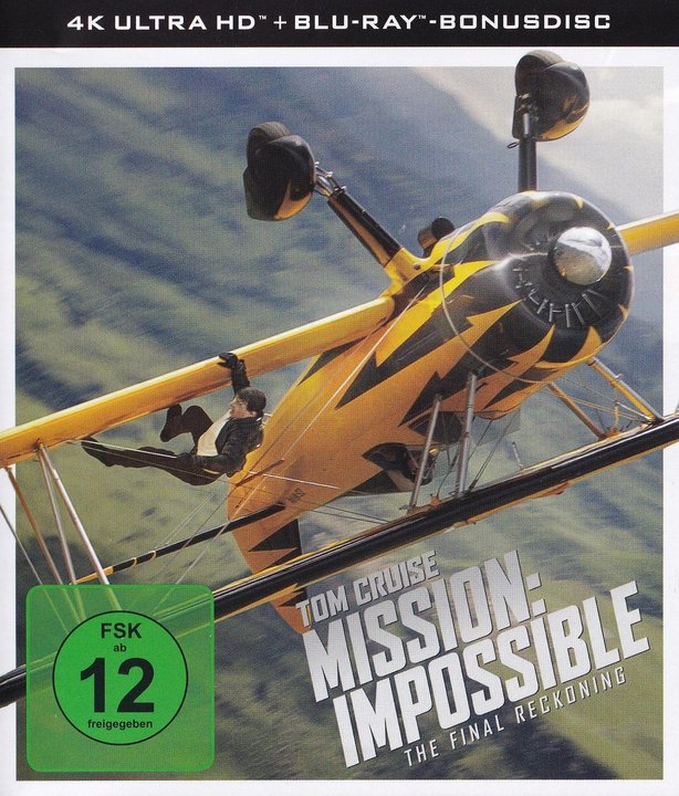 Mission Impossible 8 - The Final Reckoning (4K UHD), gebraucht, ohne Cover Mission Impossible 8 - The Final Reckoning (4K UHD), gebraucht, ohne Cover