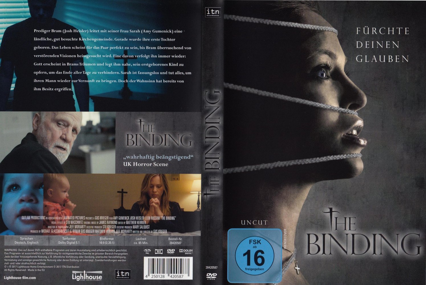 The Binding - Fürchte deinen Glauben - DVD Full-Cover The Binding - Fürchte deinen Glauben - DVD Full-Cover
