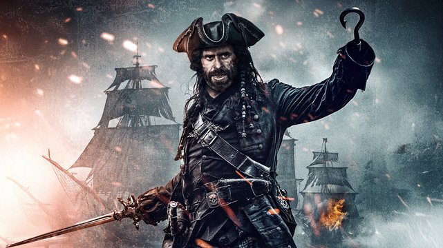 Captain Hook - The Cursed Tides - Wallpaper 2 Captain Hook - The Cursed Tides - Wallpaper 2