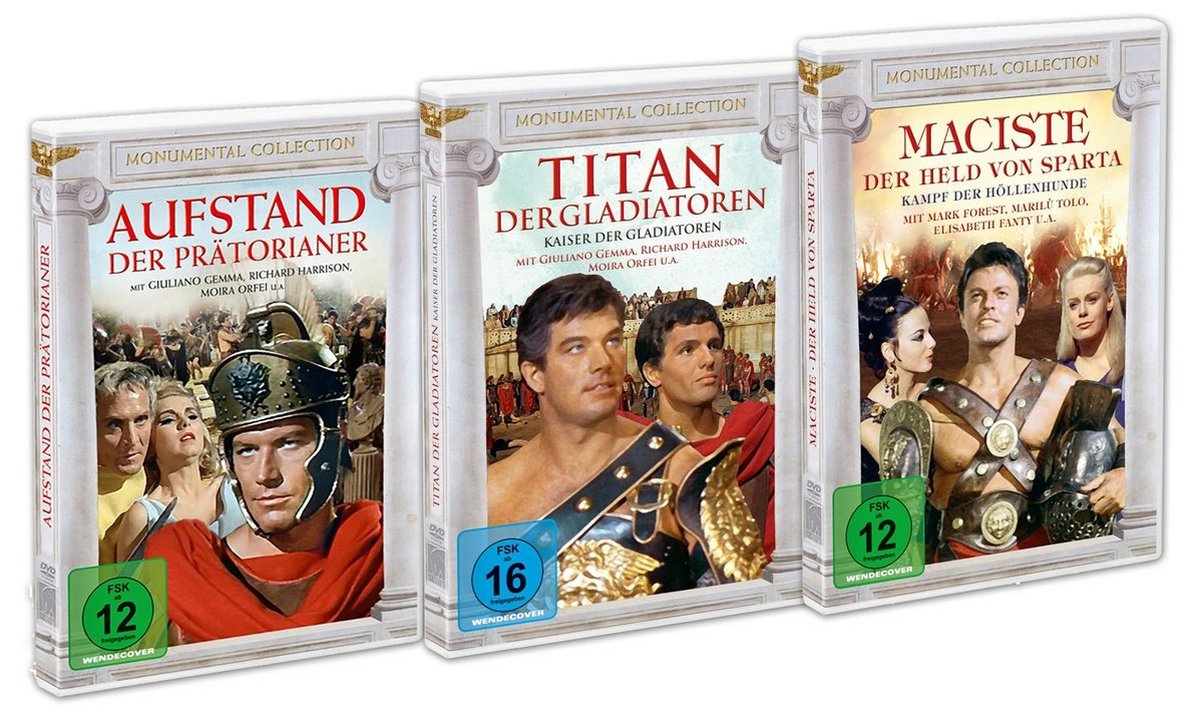 Historienfilm 3er Package (DVD) Historienfilm 3er Package (DVD)