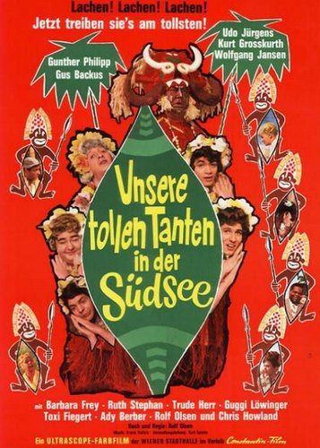 Unsere tollen Tanten in der Südsee - Poster 1 Unsere tollen Tanten in der Südsee - Poster 1