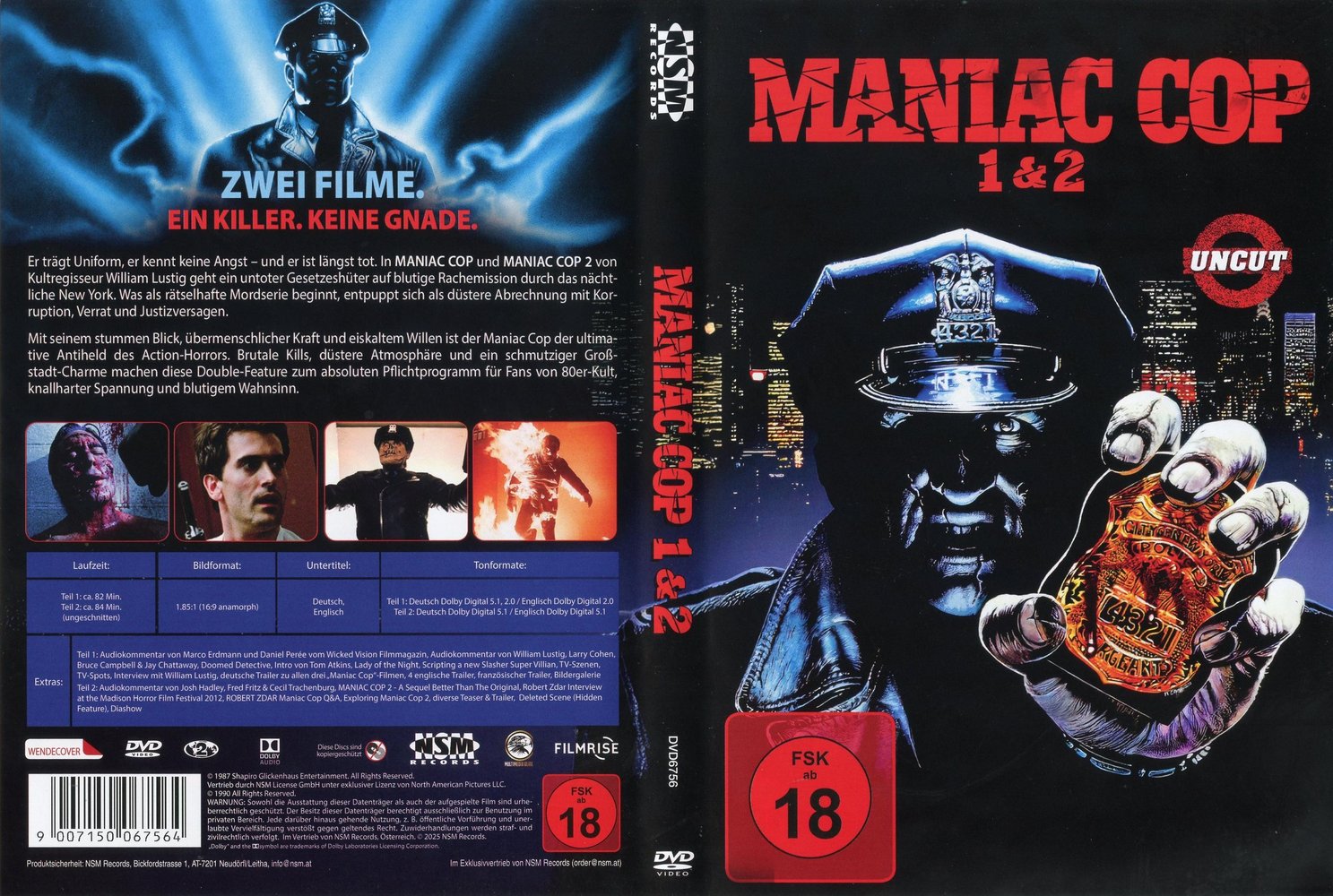 Maniac Cop - DVD Full-Cover Maniac Cop - DVD Full-Cover