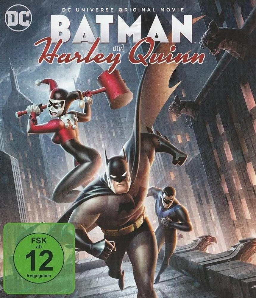 Batman und Harley Quinn - Blu-ray Front-Cover Batman und Harley Quinn - Blu-ray Front-Cover