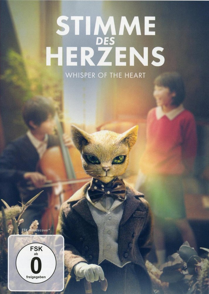 Whisper of the Heart - Stimme des Herzens - DVD Front-Cover Whisper of the Heart - Stimme des Herzens - DVD Front-Cover