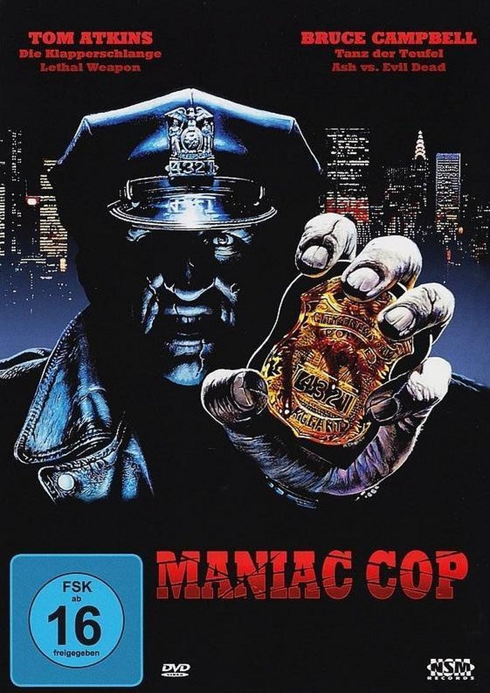 Maniac Cop - DVD Front-Cover Maniac Cop - DVD Front-Cover
