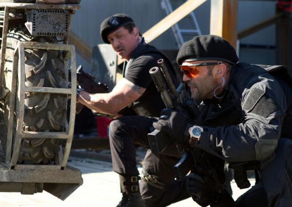 Stallone und Statham in 'The Expendables 2' © Splendid 2012