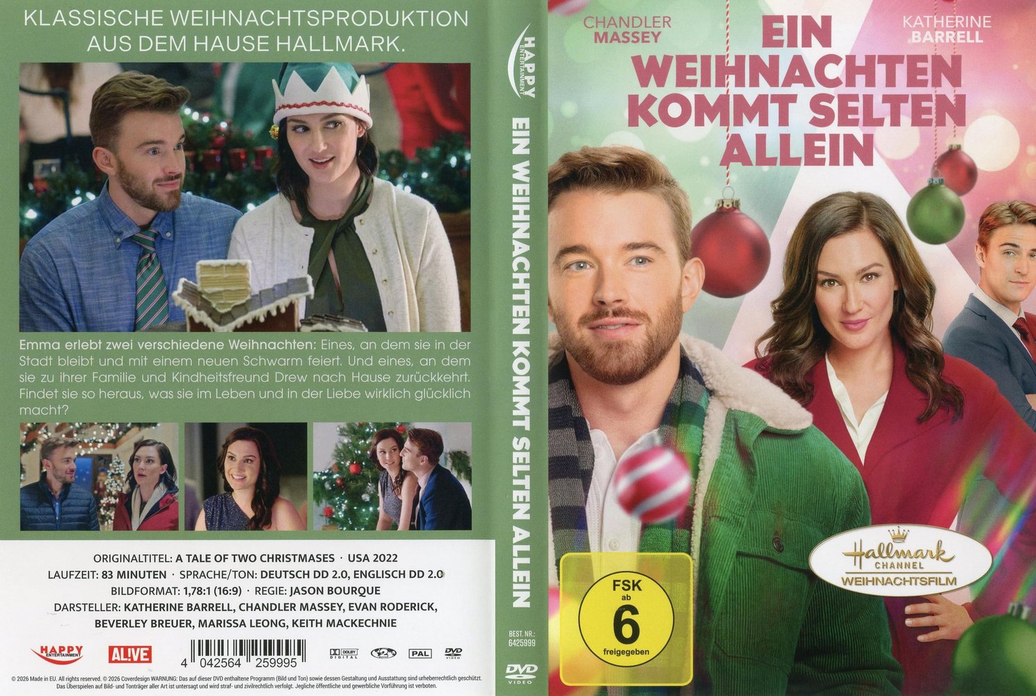 A Tale of Two Christmases - Ein Weihnachten kommt selten allein - DVD Full-Cover A Tale of Two Christmases - Ein Weihnachten kommt selten allein - DVD Full-Cover