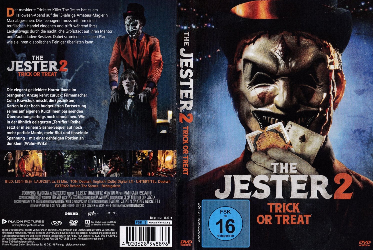 The Jester 2 - DVD Full-Cover The Jester 2 - DVD Full-Cover
