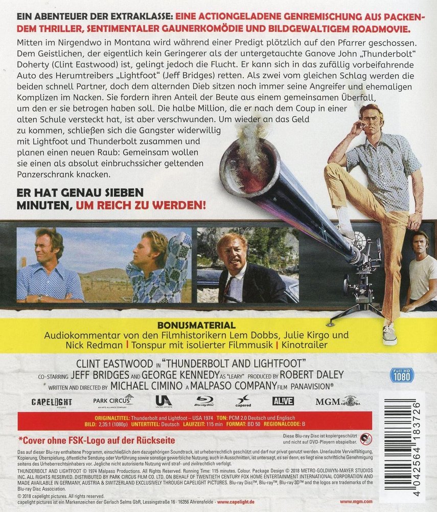 Die Letzten beißen die Hunde - Blu-ray Back-Cover Die Letzten beißen die Hunde - Blu-ray Back-Cover