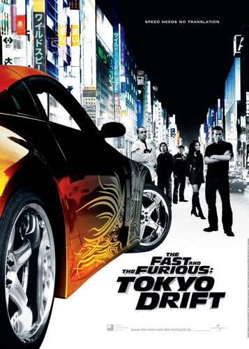 The Fast and the Furious 3 - Tokyo Drift - Poster 1