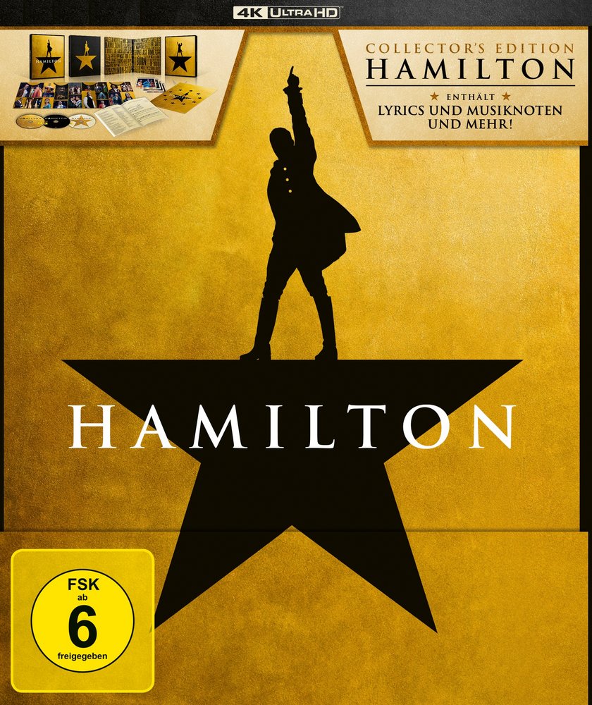 Hamilton - 4K UHD Front Cover Hamilton - 4K UHD Front Cover