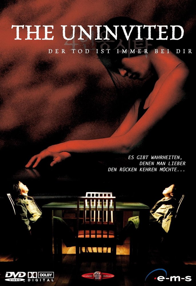 The Uninvited - Der Tod ist immer bei dir - DVD Front-Cover The Uninvited - Der Tod ist immer bei dir - DVD Front-Cover