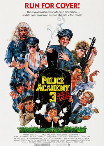 Police Academy 3 - Und keiner kann sie bremsen - Poster 3 Police Academy 3 - Und keiner kann sie bremsen - Poster 3