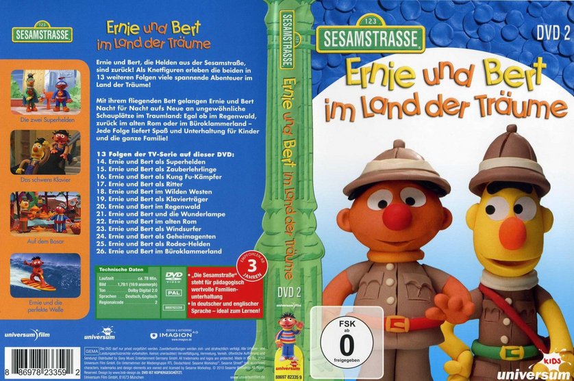 Ernie und Bert im Land der Träume DVD oder Blu ray leihen VIDEOBUSTER de